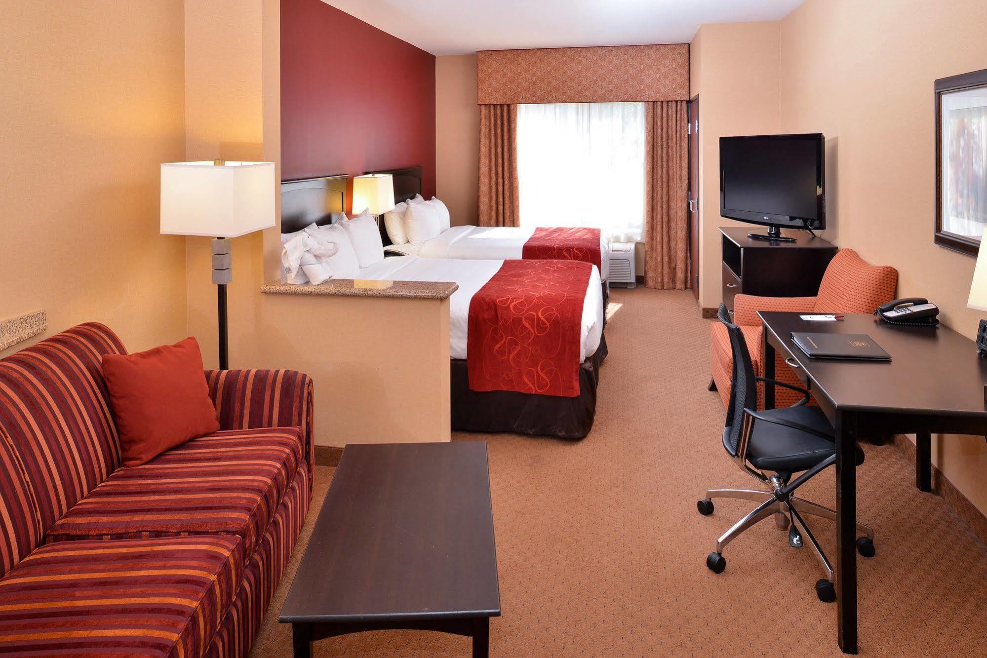 คอมฟอร์ต สวีท ออนทาริโอ แอร์พอร์ต คอนเวนชั่น เซนเตอร์ Hotel ออนตาริโอ ภายนอก รูปภาพ